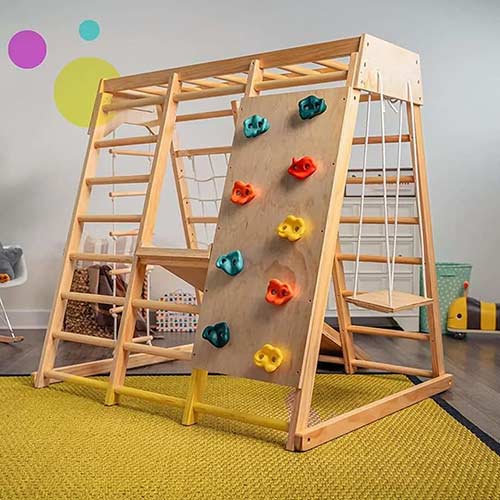 Kids Climbing Playset Wooden Indoor Manufacturers in Maharashtra