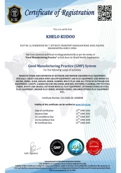Certificate of Registration – Good Manufacturing Practice (GMP) System