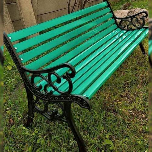 MS Strip Cast Iron Garden Bench for Outdoor Use Manufacturers, Suppliers, Exporters in Rajkot