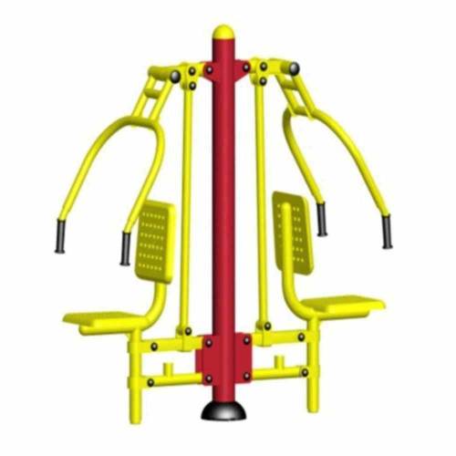 Outdoor Gym Double Shoulder Press Equipment Manufacturers, Suppliers, Exporters in Rajkot