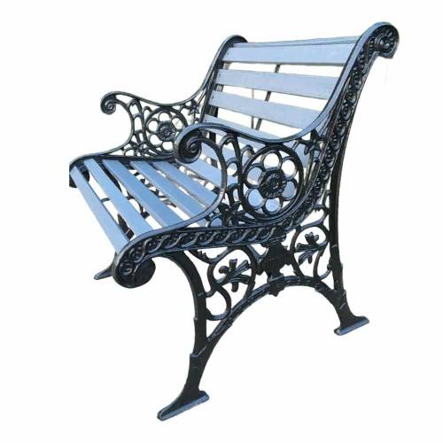 Single Cast Iron Garden Bench for Outdoor Use Manufacturers, Suppliers, Exporters in Rajkot